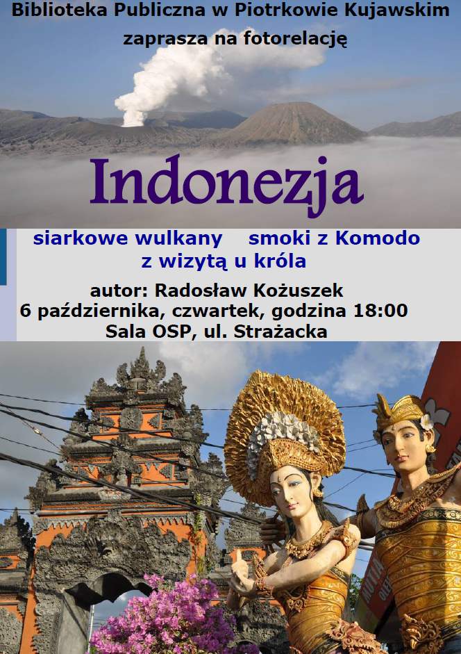 Biblioteka Publiczna w Piotrkowie Kujawskim zaprasza na fotorelację