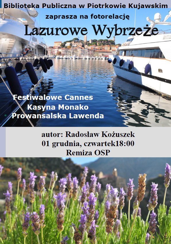 Biblioteka Publiczna w Piotrkowie Kujawskim zaprasza na fotorelację