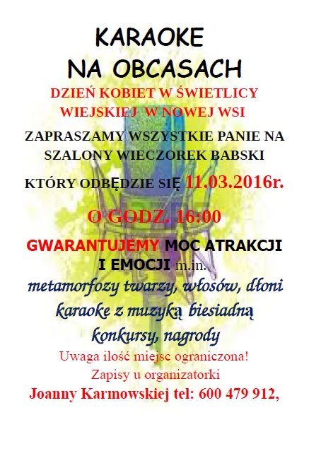 Karaoke na obcasach
