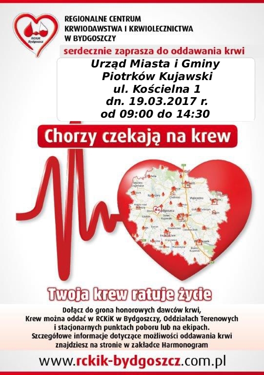 TWOJA KREW RATUJE ŻYCIE