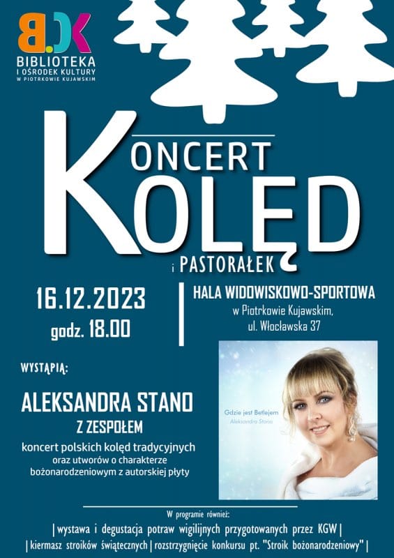 Koncert kolęd i pastorałek 16.12.2023 r.