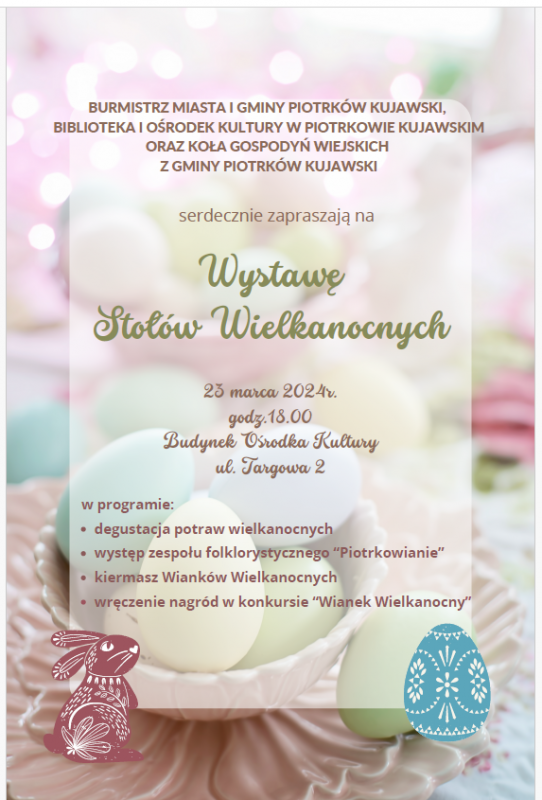 Wystawa Stołów Wielkanocnych