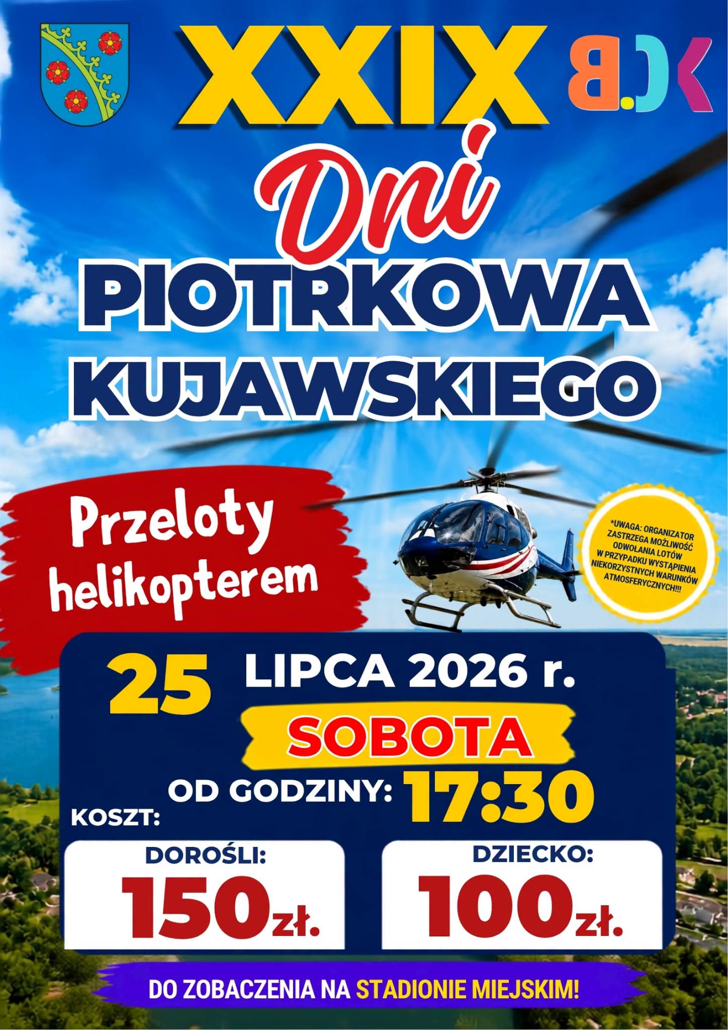 Wznieś się ponad codzienność podczas XXIX Dni Piotrkowa Kujawskiego !
