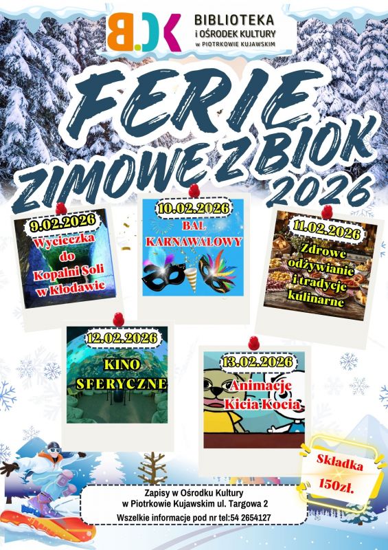 FERIE ZIMOWE Z BIOK 2026