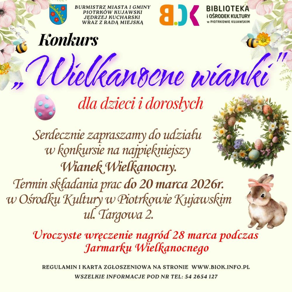 KONKURS WIELKANOCNE WIANKI