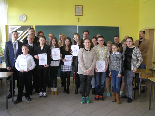 KONKURS WIEDZY „MŁODZIEŻ ZAPOBIEGA POŻAROM”