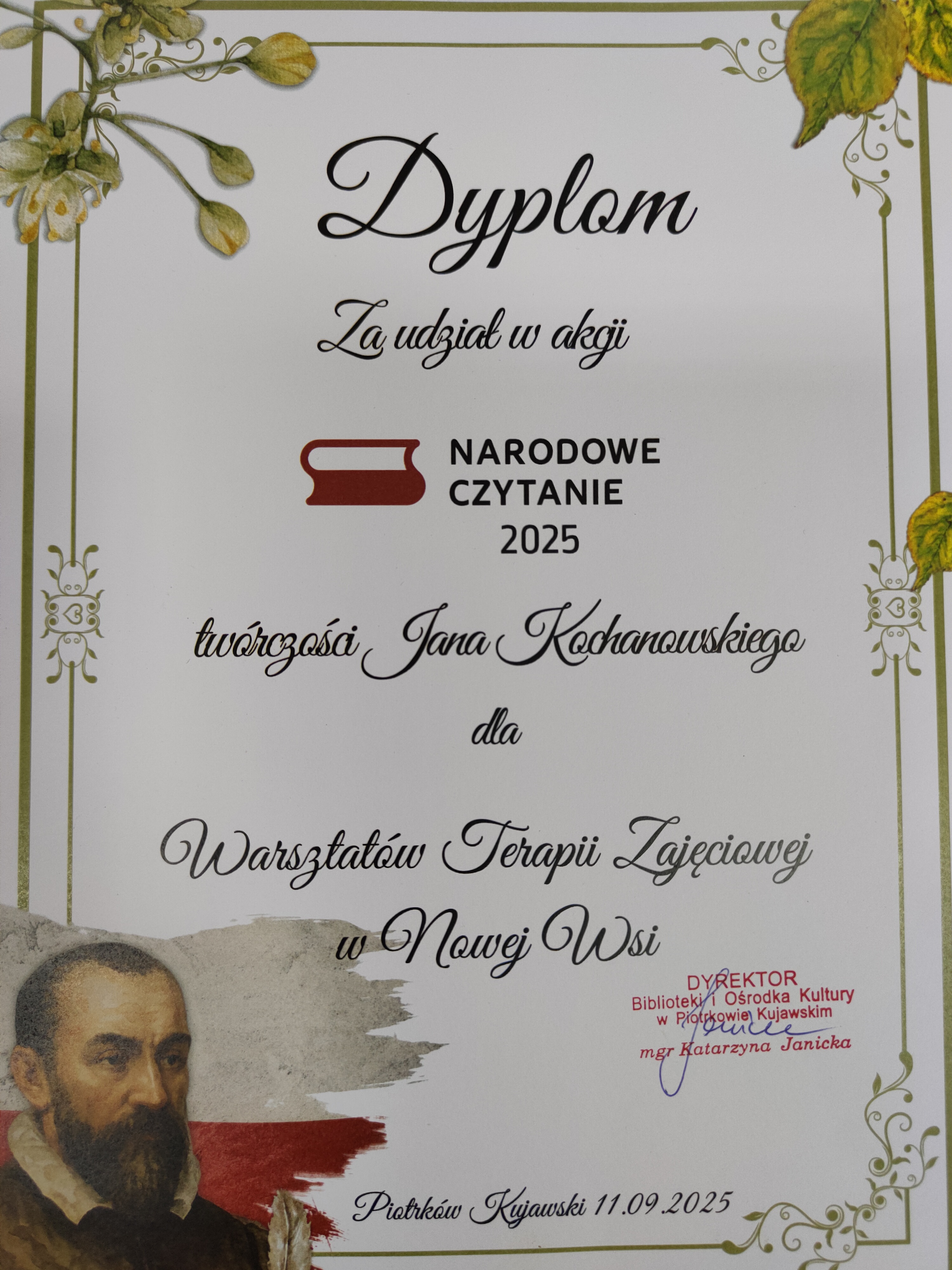 Narodowe Czytanie w Piotrkowie Kujawskim