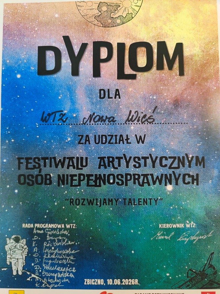 Festiwal artystyczny w Zbicznie
