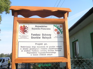Środki z Funduszu ochrony Gruntów Rolnych dla sołectwa Połajewo