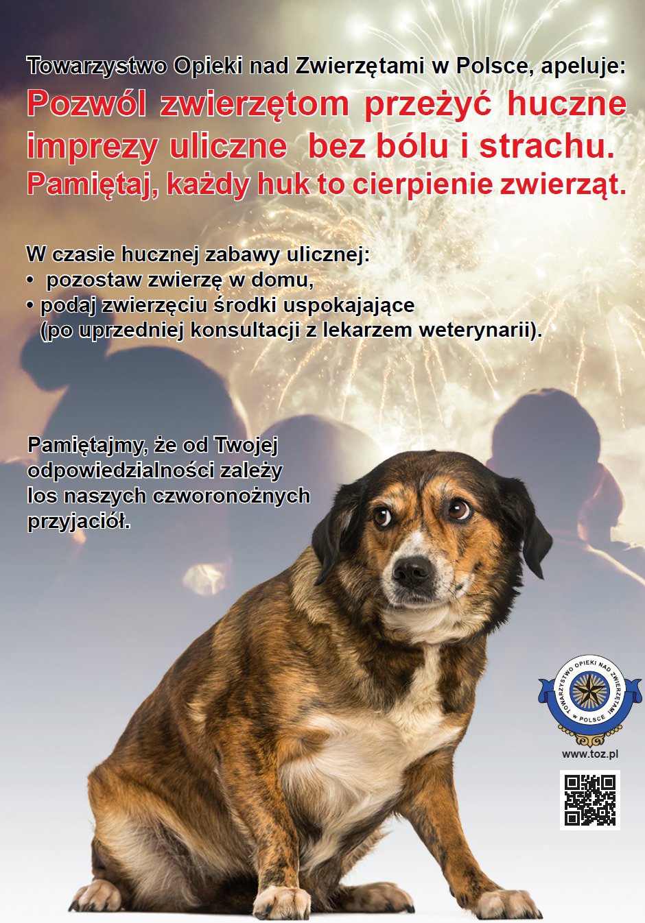 Towarzystwo Opieki nad Zwierzętami w Polsce, apeluje: