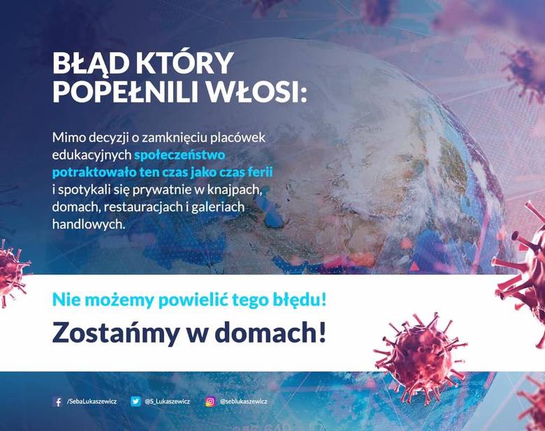 Zostańmy w domach!