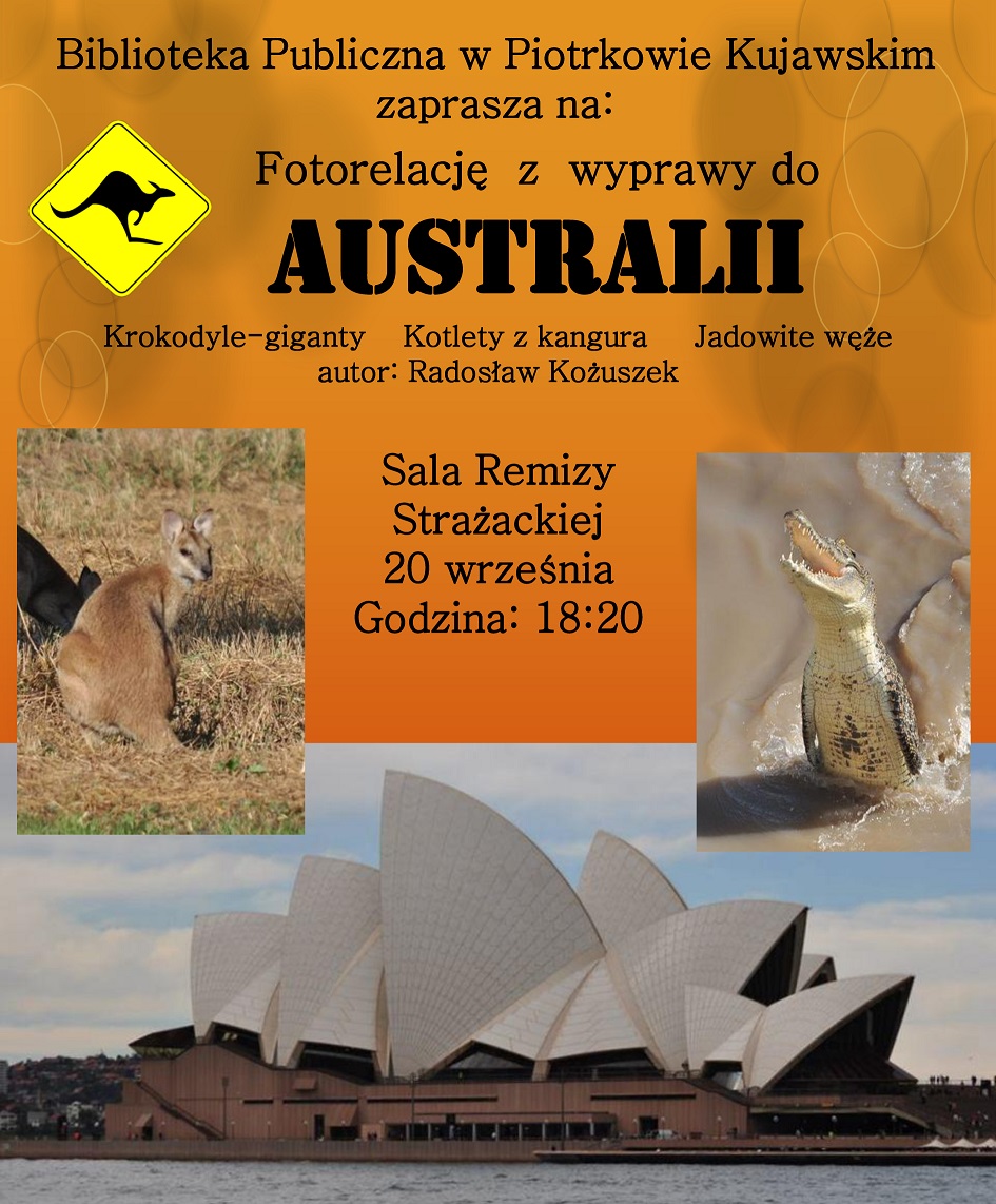 Zaproszenie na fotorelację z wyprawy do Australii