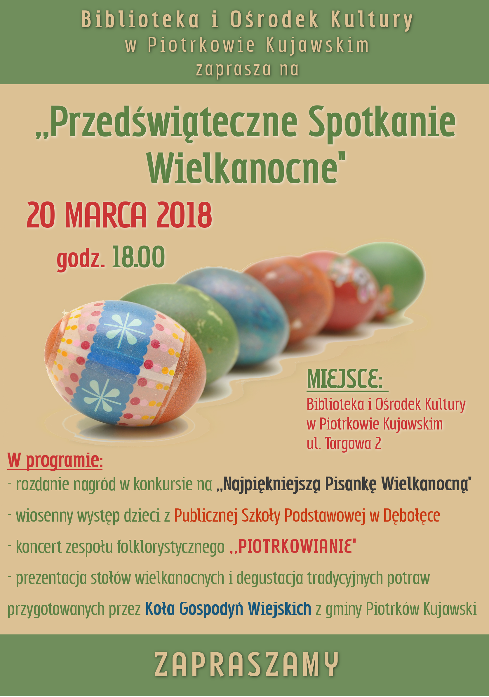 Przedświąteczne spotkanie Wielkanocne