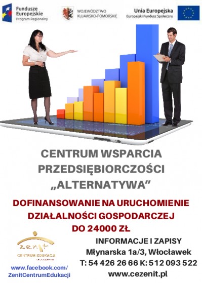 Projekt "Centrum Wsparcia Przedsiębiorczości ALTERNATYWA"